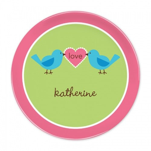 Love Birds Plate Plate