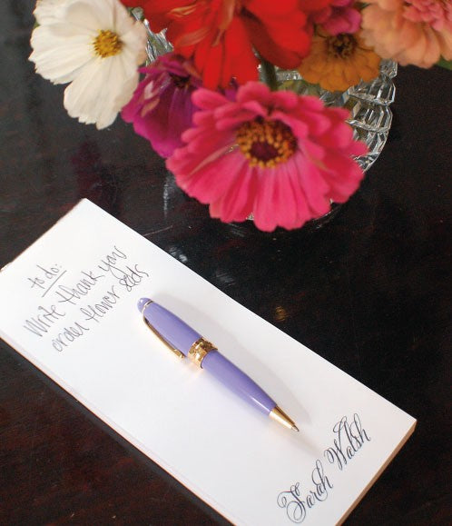 executive notepads a la carte by haute papier