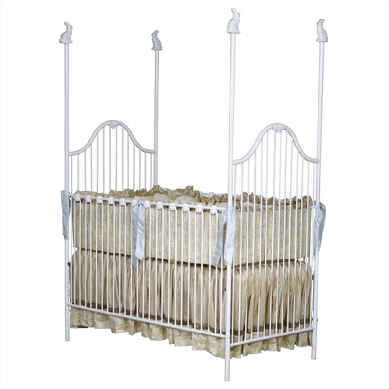 scalloped iron crib 6950