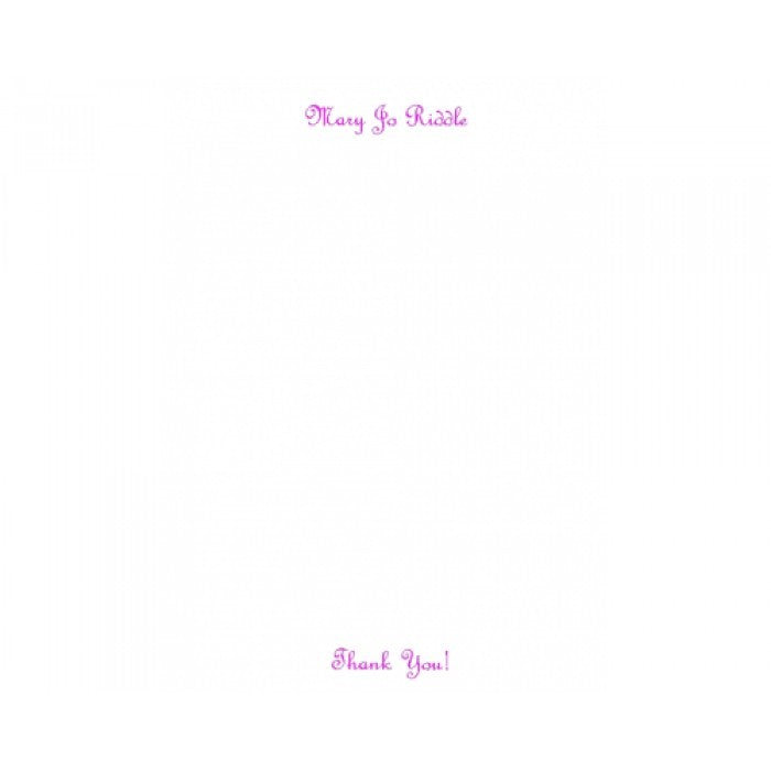 thank you social stationery
