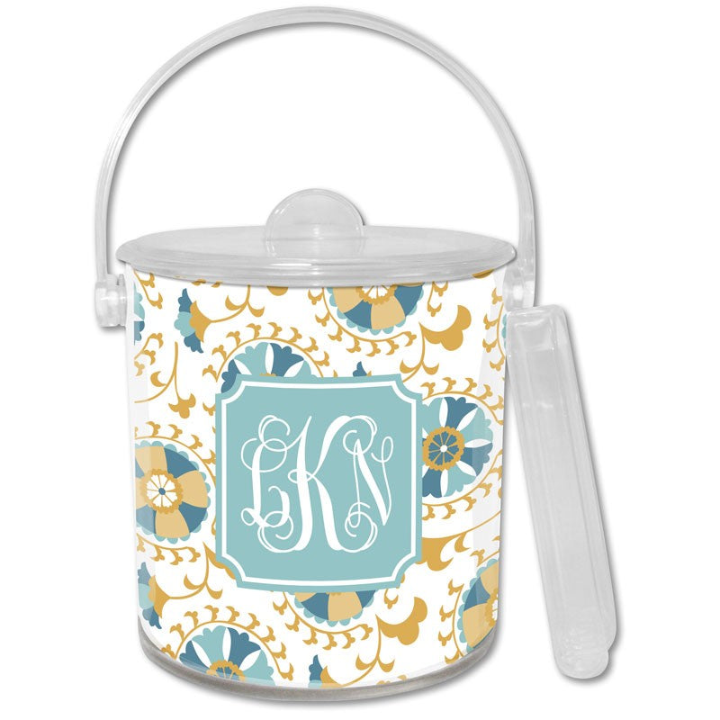 boatman geller suzani gold ice bucket