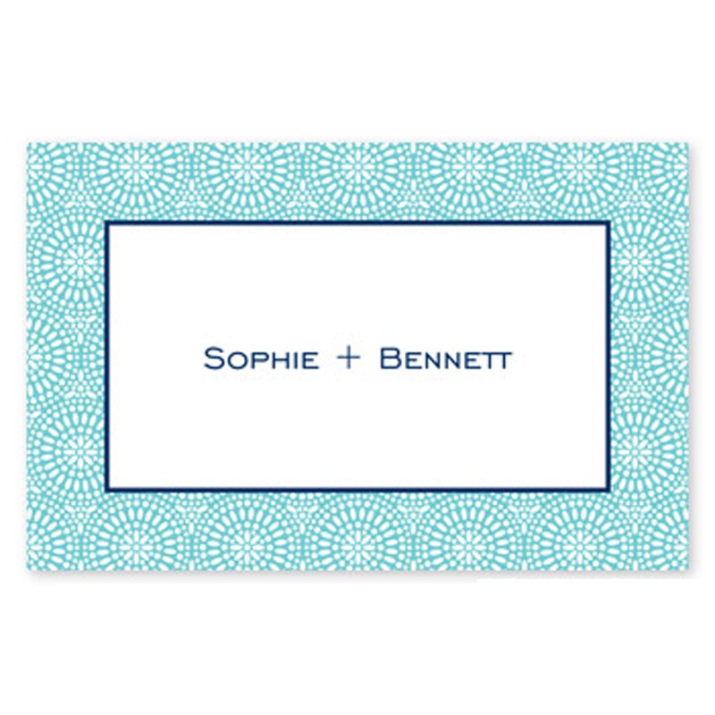 boatman geller bursts teal disposable placemats