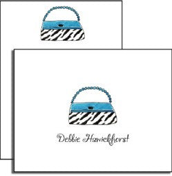 personalized everyday notes  wild for purses