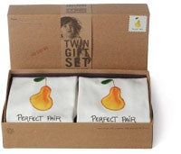 twin "perfect pair" bodysuit gift set by kee-ka