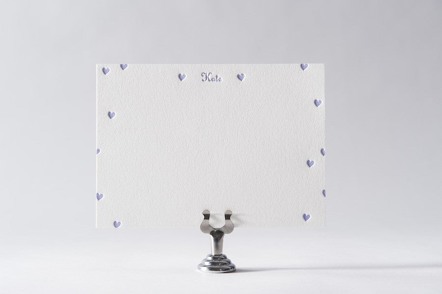 kids falling hearts stationery
