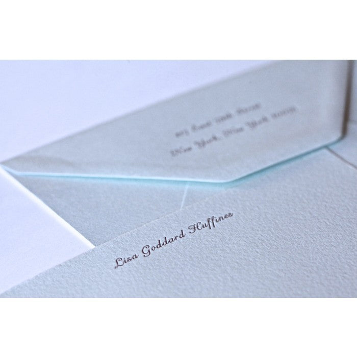 huffines social stationery