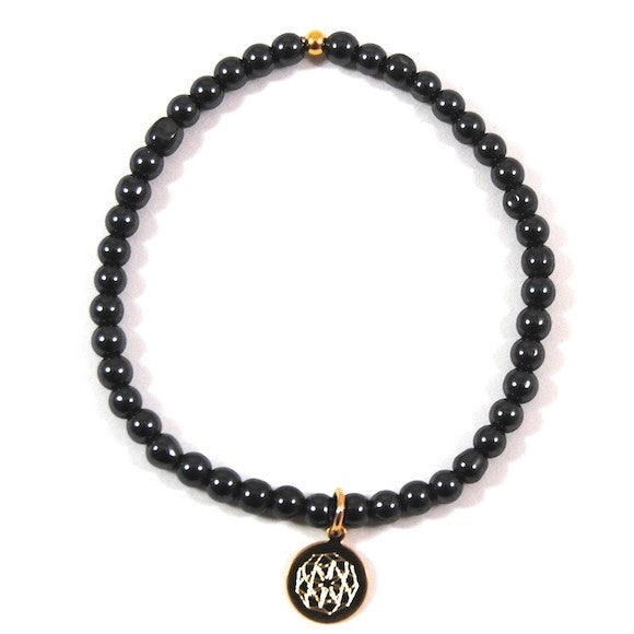 Customize Your Charm - Mini Hematite Classic Charm Bracelet