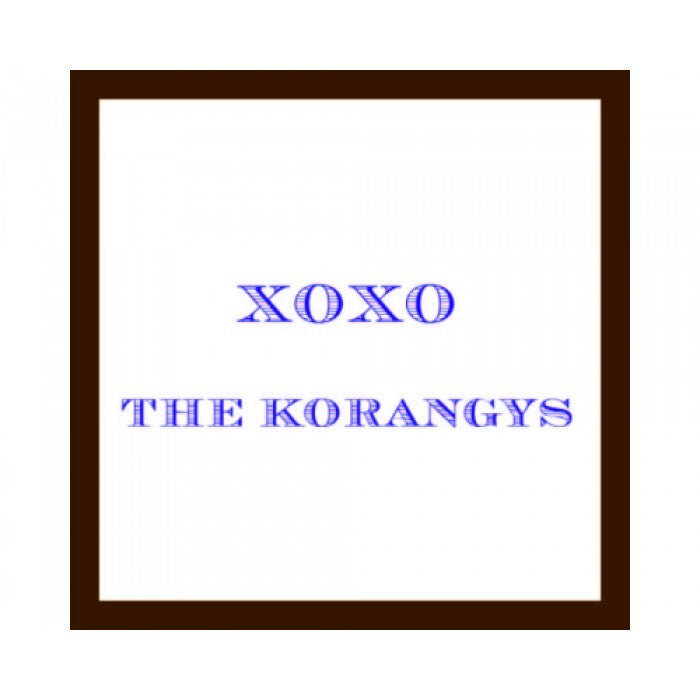xoxo baby gift stickers