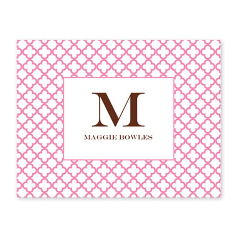 boatman geller bristol petite pink foldover note cards
