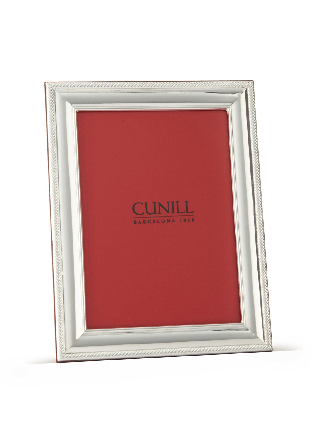 sterling silver rope picture frame