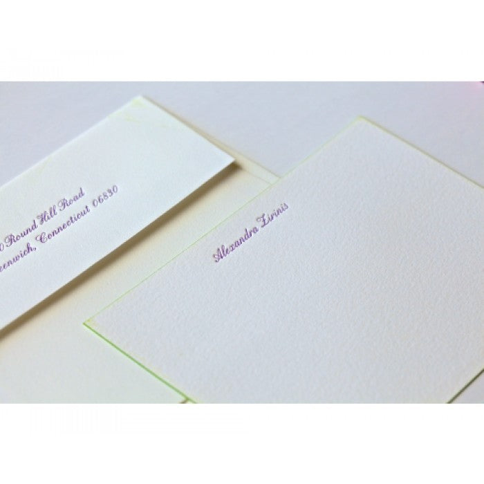 alexandra social stationery
