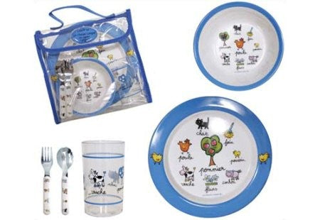 baby cie farm lunch set