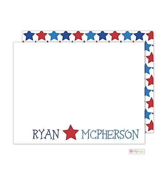 personalized - stars flat notes