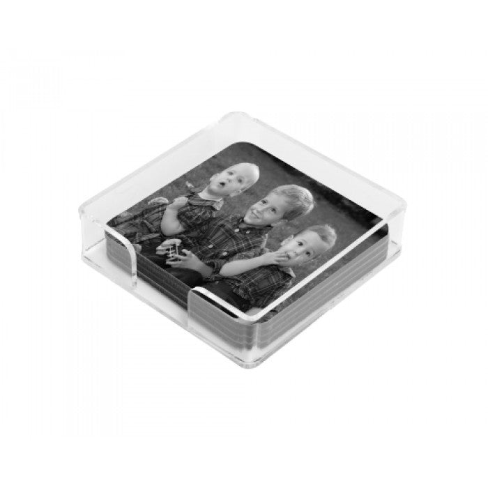 personalized photo coasters