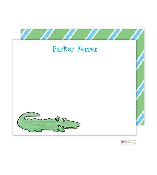 personalized - alligator alley flat notes