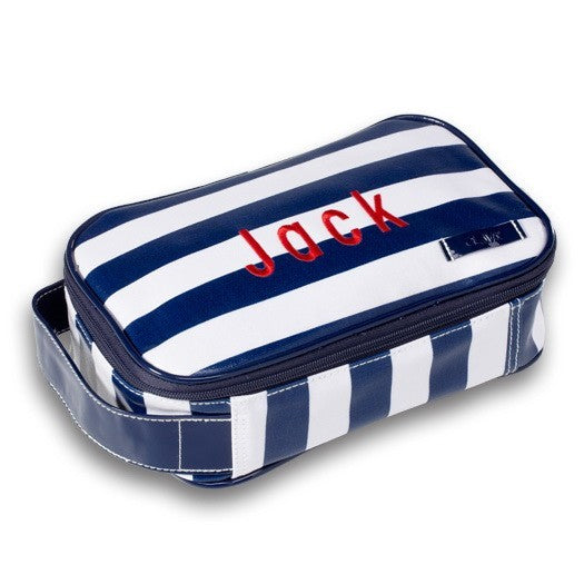 personalized wellie cosmetic toiletry case