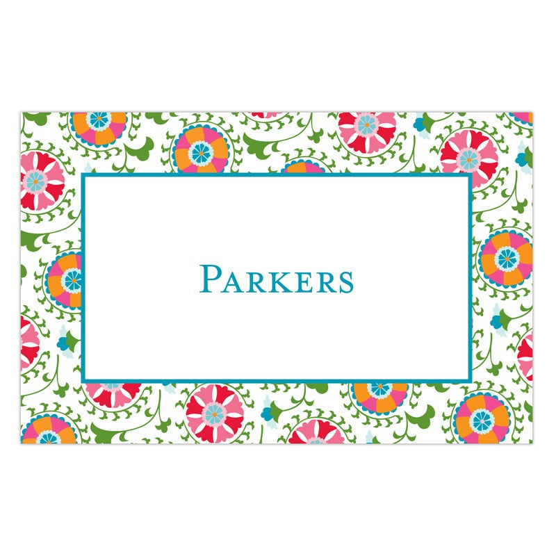 boatman geller suzani disposable placemats