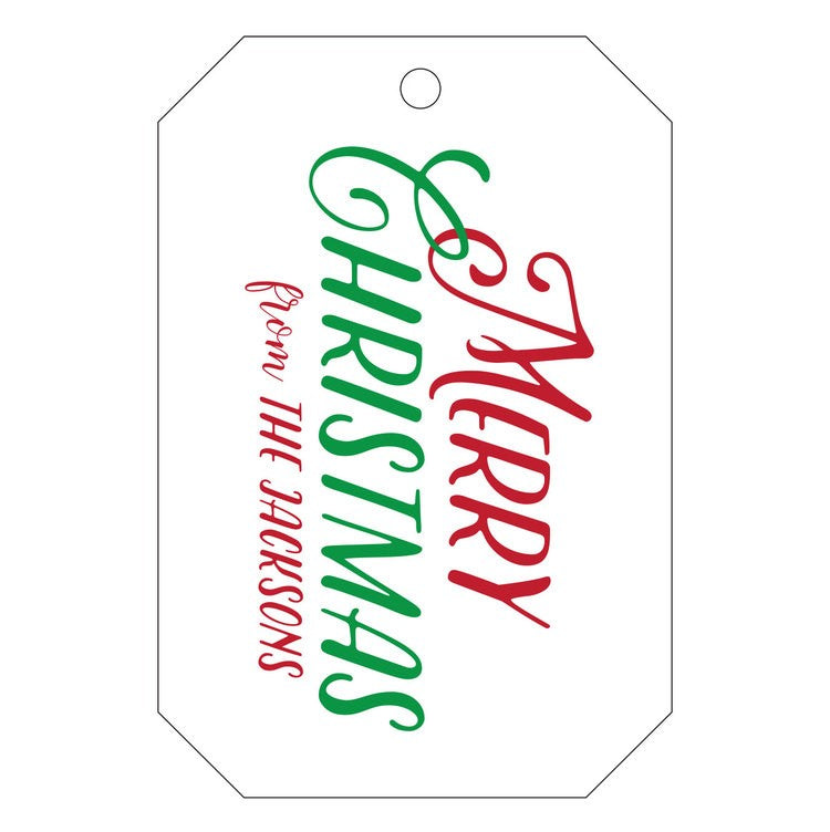 haute papier letterpress gift tag t32