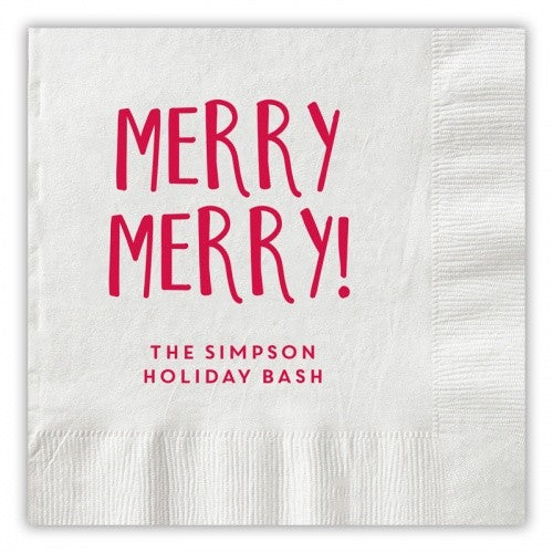 Merry Merry Napkins