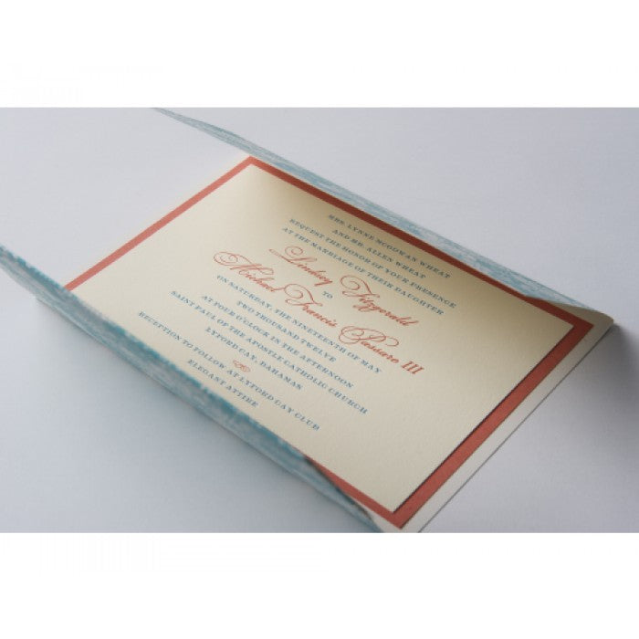 wheat wedding suite card