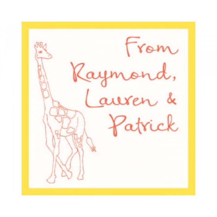 giraffe gifts stickers
