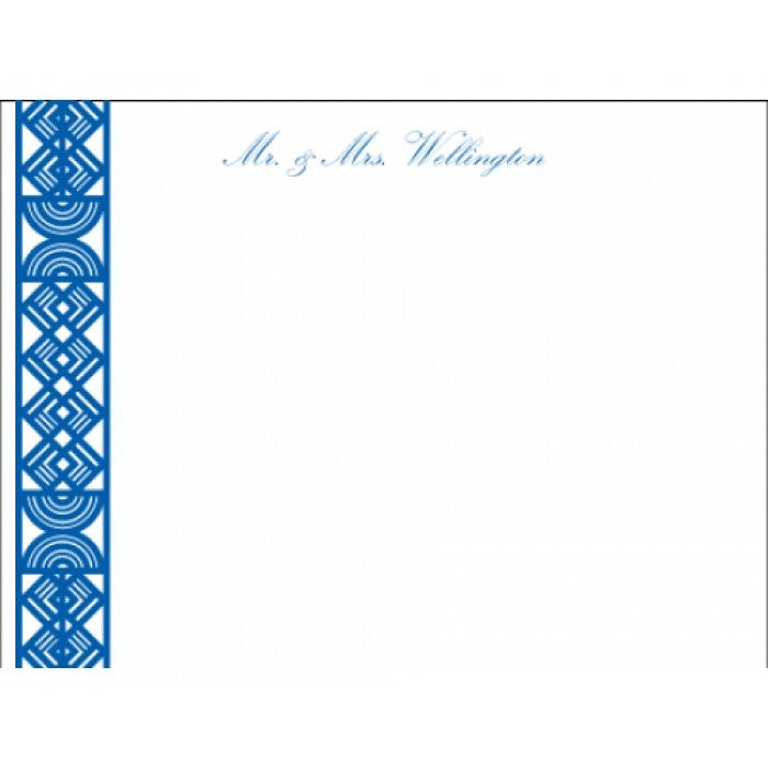 devon & chris thank you notes card