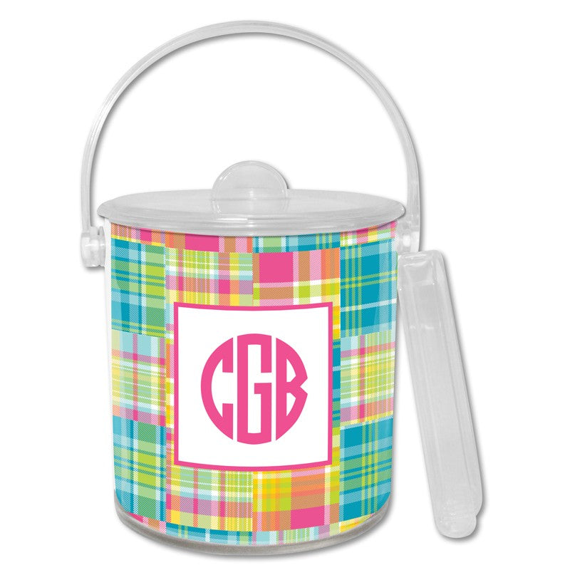 boatman geller madras patch bright ice bucket