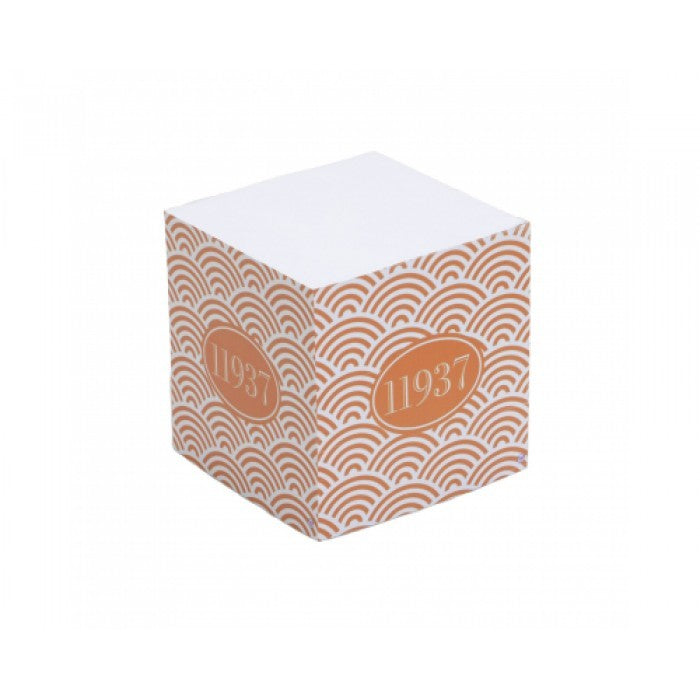 mid ocean orangina sticky note cube