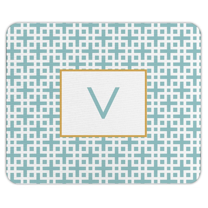 boatman geller lattice slate mouse pad