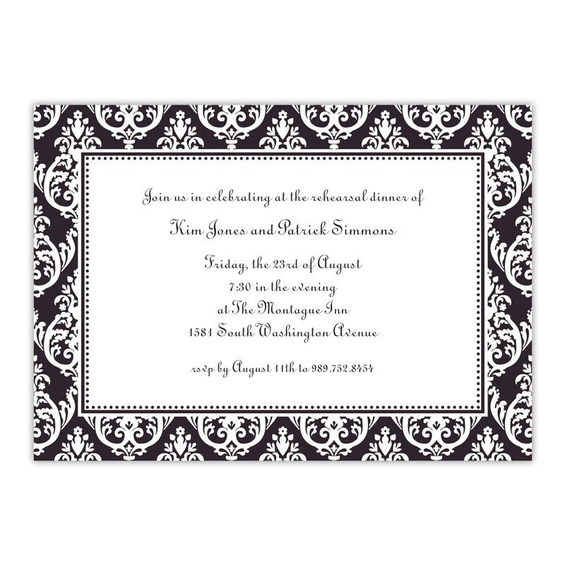 boatman geller madison black large flat notecard