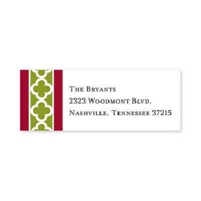 boatman geller bristol chain cranberry address labels
