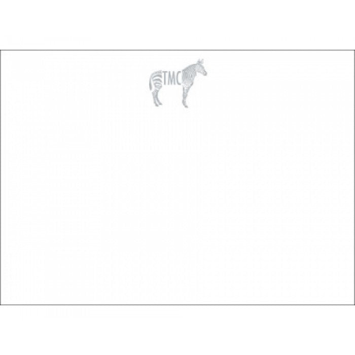 zebra social stationery