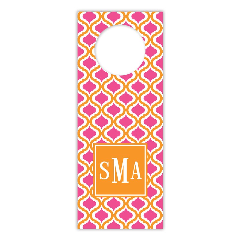boatman geller kate tangerine & raspberry wine tags