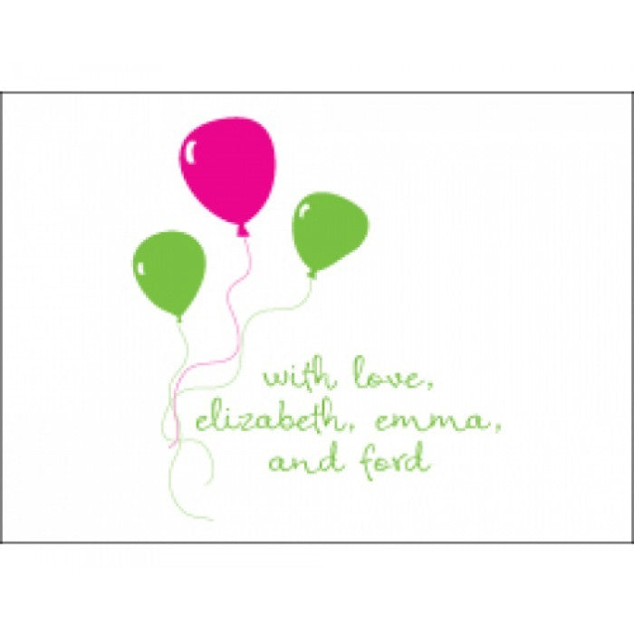 children's gift enclosures - balloon