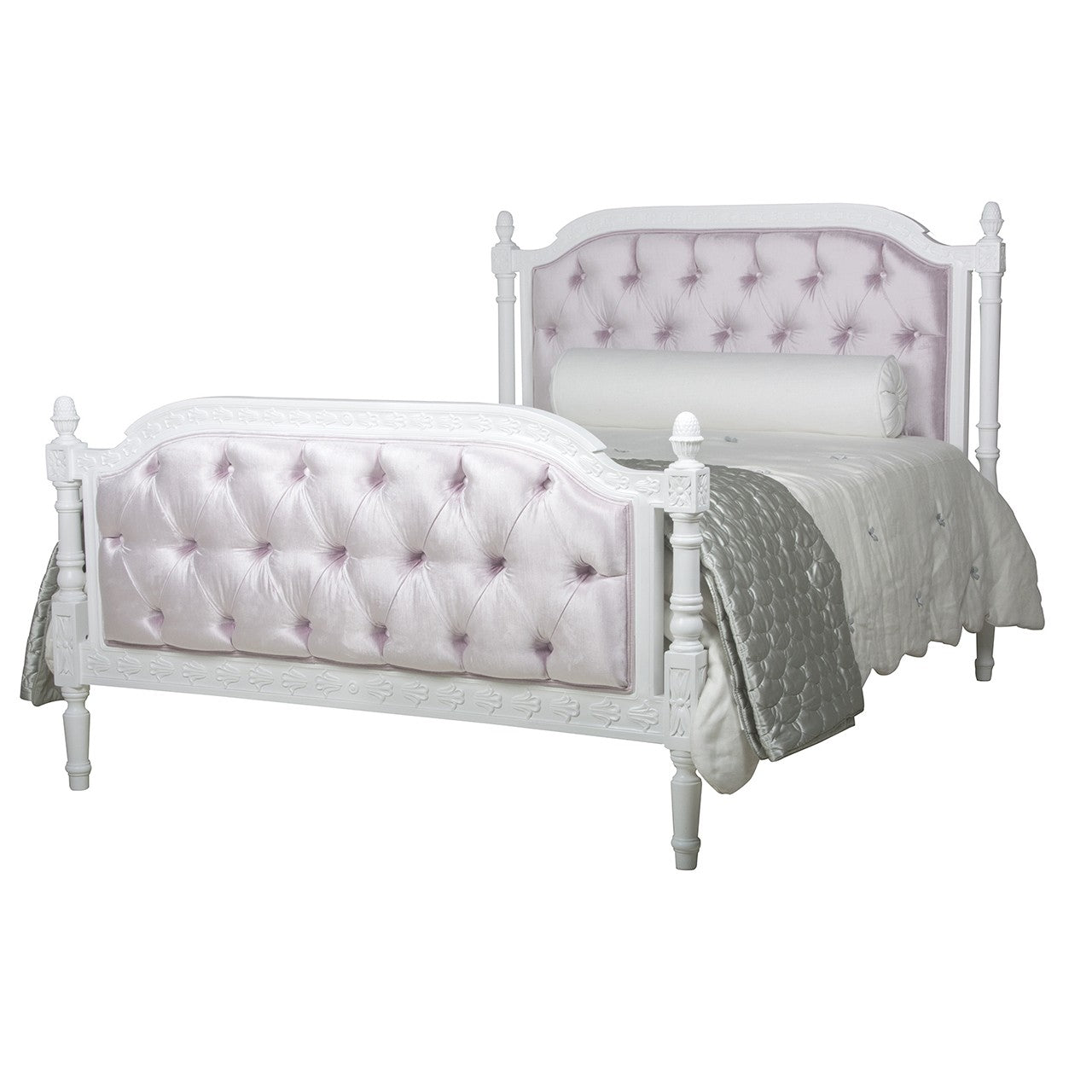 josephine bed - majestic lilac mist