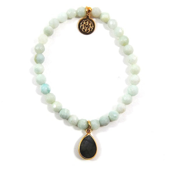 Amazonite & Labradorite Aria Bracelet