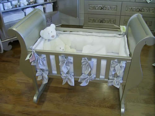 Lulla Smith cradle linens  (contact us for pricing)