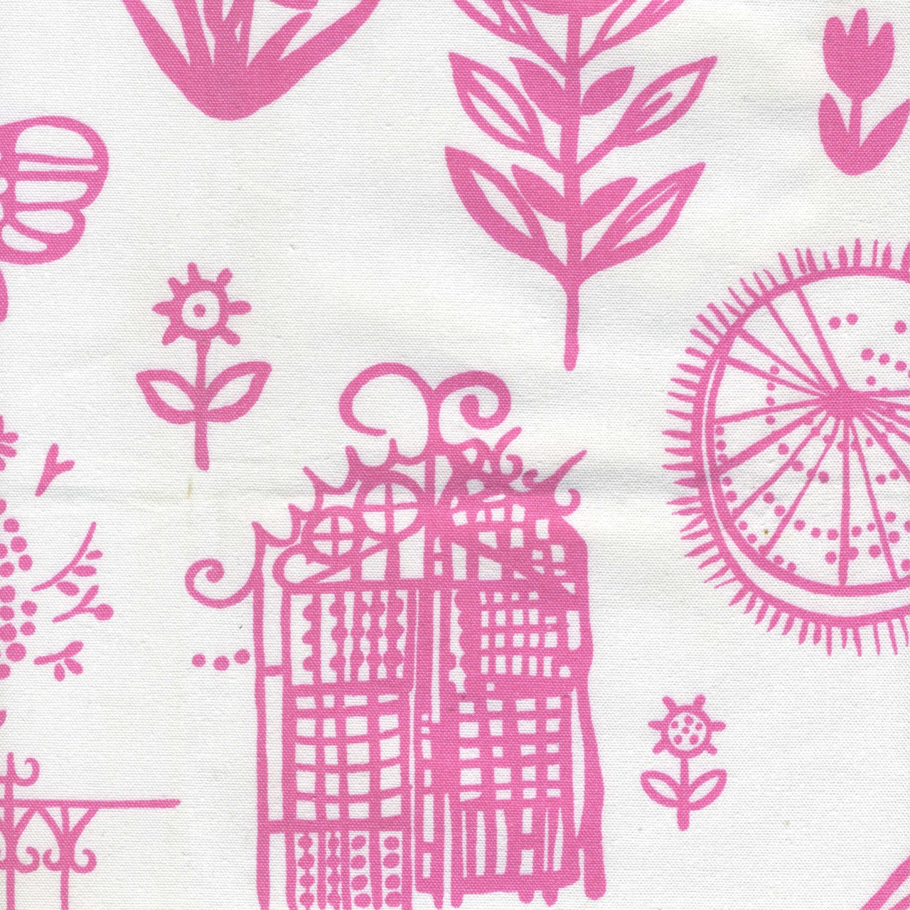 Barcelona Boqueria Peony Fabric