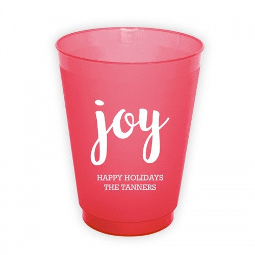 Joy Script Cups