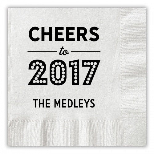 Cheers To Napkins