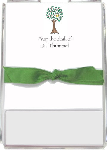 personalized memo sets  apple of my eye