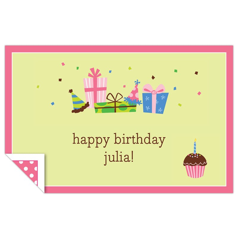 boatman geller birthday lime placemat