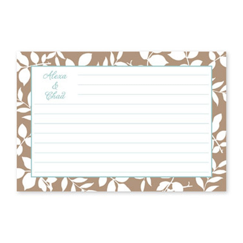 boatman geller silo leaves mocha recipe card