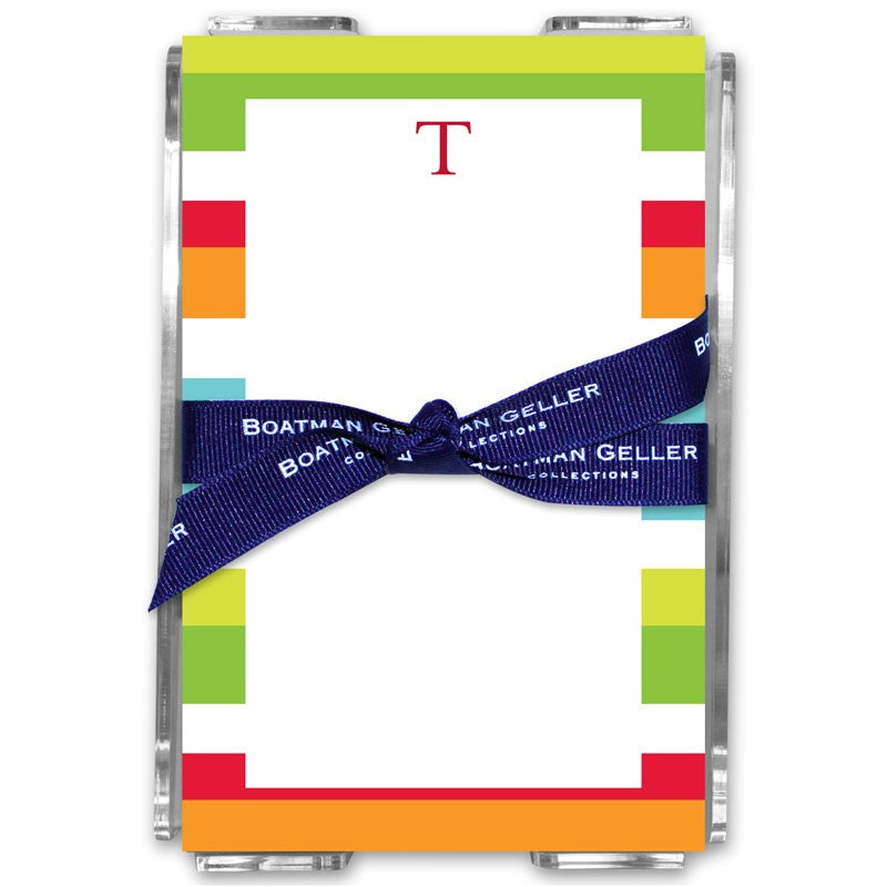 boatman geller espadrille bright acrylic note sheets