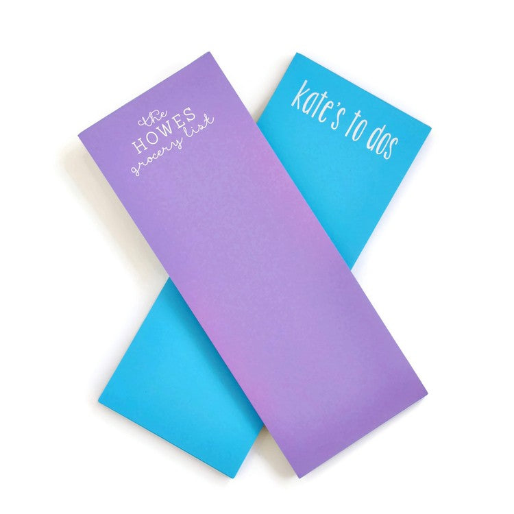 Personalized Market Primary Colors Note Pad