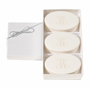Personalized Signature Spa Soaps, Verbena Trio