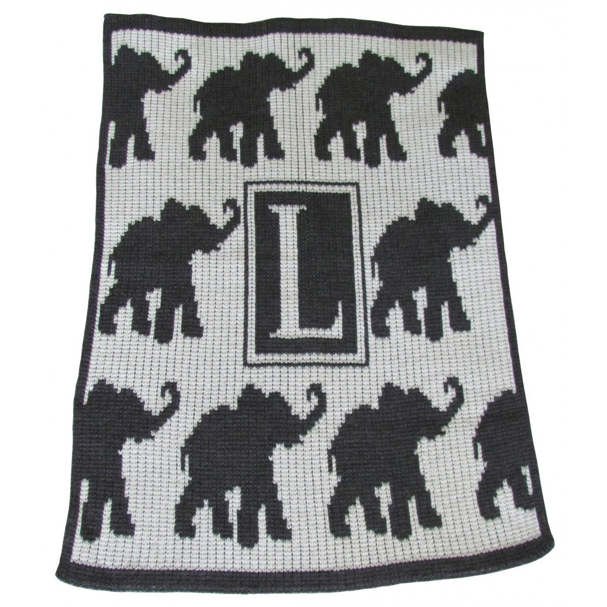 personalised walking elephants blanket