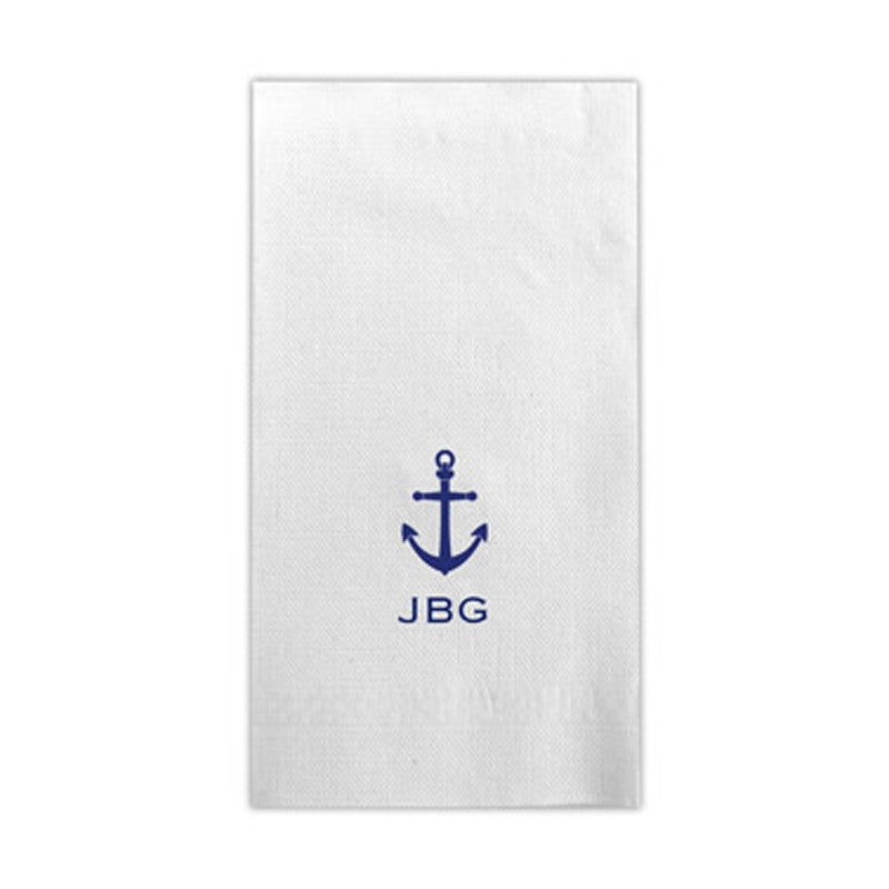 boatman geller guest towel with icon