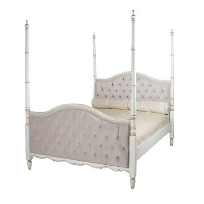 kristina king bed - tufted upholstered