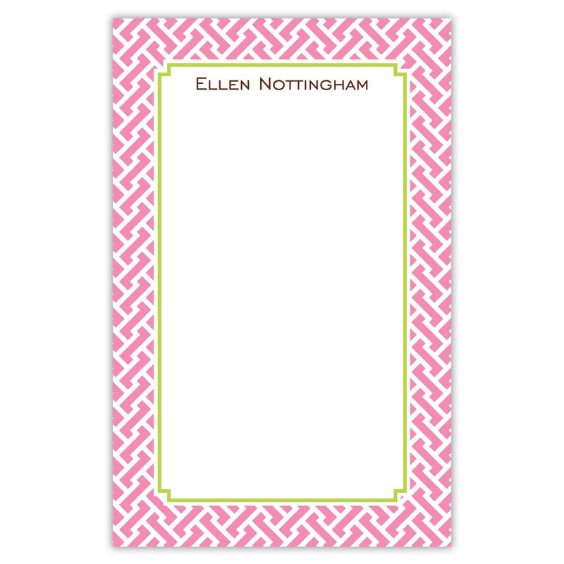 boatman geller stella pink notepad